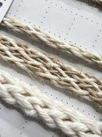 CK2 Cordão De Material Natural PARTE 2 Algodão Kenaf 2 Sacos Cordão 7,5 Mm[Cabo De Fita] Cordon Foto secundária