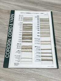 CL3 Cordão De Material Natural PARTE 2 Linho 3 Cordão Redondo 5,0 Mm[Cabo De Fita] Cordon Foto secundária