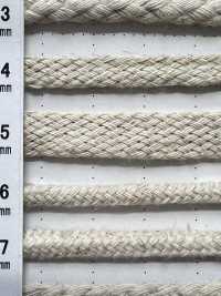 CL5 Cordão De Material Natural PARTE 2 Linho 3 Cordão Para Bolsa 6,0 Mm[Cabo De Fita] Cordon Foto secundária