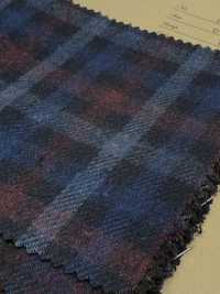 INDIA-312 Sarja Madras Tingida Com índigo[Têxtil / Tecido] ARINOBE Foto secundária