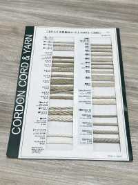 CL6 Cordão De Material Natural PARTE 2 Linho 6 Cordão Redondo Com Núcleo De 3,5 Mm[Cabo De Fita] Cordon Foto secundária