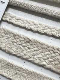 CL9 Cordão De Material Natural PARTE 2 Linho 9 Cordão Para Bolsa 13,0 Mm[Cabo De Fita] Cordon Foto secundária