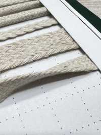 CL10 Cordão De Material Natural PARTE 2 Linho 10 Cordão De Saco 8,0 Mm[Cabo De Fita] Cordon Foto secundária