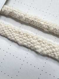 CSC2 Cordão De Material Natural PARTE 2 Cordão De Algodão Slub 2 Cordão Para Bolsa 7,5 Mm[Cabo De Fita] Cordon Foto secundária