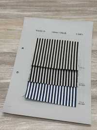 W3333-D Algodão Bold Stripe Hickory Denim 10oz[Têxtil / Tecido] Têxteis Yoshiwa Foto secundária