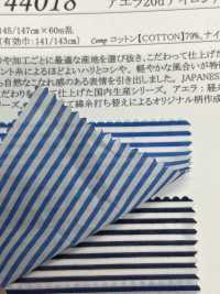 44018 Tecido Aera 20d Nylon/60 Single Thread Cotton Lawn Com Listras Horizontais E Acabamento GS Wash.[Têxtil / Tecido] SUNWELL Foto secundária