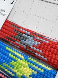 WX15 Cordão Largo De Poliéster Para Bolsas, 15 Mm[Cabo De Fita] Cordon Foto secundária