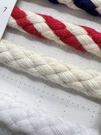 10-C Cordão De Algodão Redondo De 10 Mm[Cabo De Fita] Cordon Foto secundária