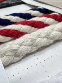 10-C Cordão De Algodão Redondo De 10 Mm[Cabo De Fita] Cordon Foto secundária