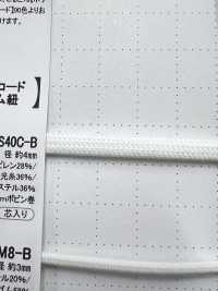 PPELM35S40C-B Cabo Luminoso De 4,0 Mm[Cabo De Fita] Cordon Foto secundária