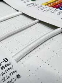 EE400LM8-B Elástico Que Brilha No Escuro, Cordão Elástico De 3,0 Mm[Faixa Elástica] Cordon Foto secundária