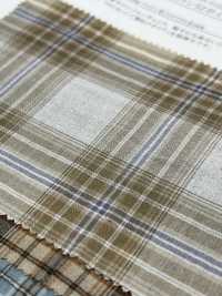 14429 80% Algodão Fio Simples SZ Voile Chiffon Xadrez Multicolorido Com Acabamento De Lavagem Tripla[Têxtil / Tecido] SUNWELL Foto secundária