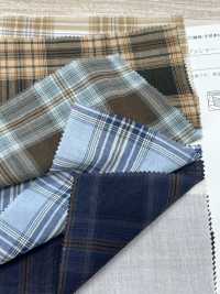 14429 80% Algodão Fio Simples SZ Voile Chiffon Xadrez Multicolorido Com Acabamento De Lavagem Tripla[Têxtil / Tecido] SUNWELL Foto secundária