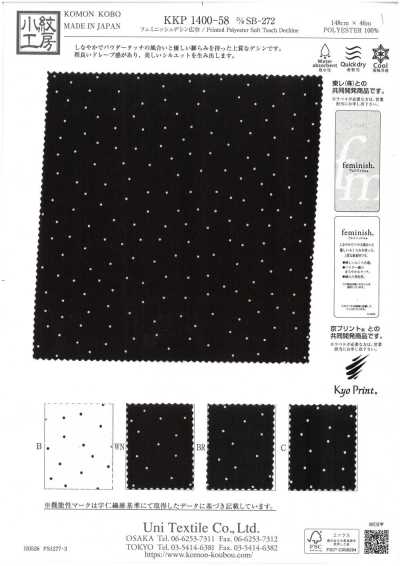 KKP1400-58-DSB-272 Feminish Dechine Largura Ampla