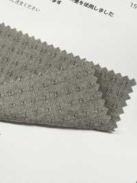 HK1145BW Dobby Estilo Sashiko Tingido Com Tinta Musashi[Têxtil / Tecido] KOYAMA Foto secundária