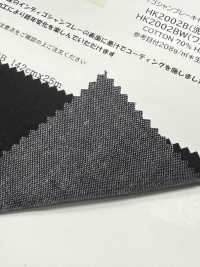 HK2002B Tela Chambray Índigo, Revestimento Com Tinta Da Índia, Sem Processo De Lavagem[Têxtil / Tecido] KOYAMA Foto secundária