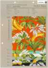4257 Broadcloth Elegante Relaxante Com Estampa De Banana E Folhas