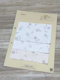 A-1528 Jacquard De Flores Estilo Sashiko[Têxtil / Tecido] ARINOBE Foto secundária