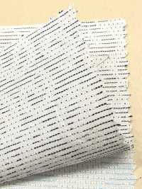 A-1664 Jacquard Paisley Estilo Sashiko[Têxtil / Tecido] ARINOBE Foto secundária