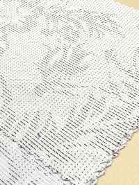 A-1581 Jacquard De Flores Botânicas Em Estilo Sashiko[Têxtil / Tecido] ARINOBE Foto secundária