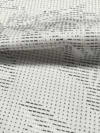 A-1581 Jacquard De Flores Botânicas Em Estilo Sashiko[Têxtil / Tecido] ARINOBE Foto secundária