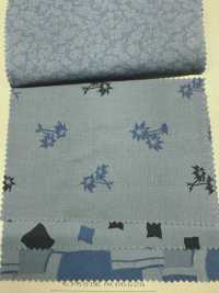 A-1532 Estampa Mesclada Tingida Com índigo[Têxtil / Tecido] ARINOBE Foto secundária