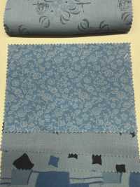 A-1532 Estampa Mesclada Tingida Com índigo[Têxtil / Tecido] ARINOBE Foto secundária