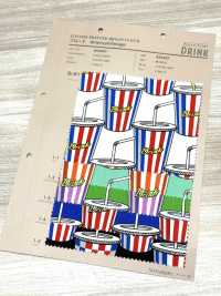 850597 Broadcloth American Vintage Drink[Têxtil / Tecido] VANCET Foto secundária