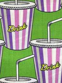 850597 Broadcloth American Vintage Drink[Têxtil / Tecido] VANCET Foto secundária