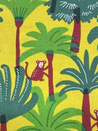 850600 Broadcloth, Pop Estiloso: Macaco Tropical[Têxtil / Tecido] VANCET Foto secundária