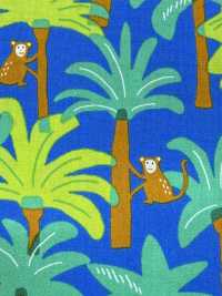 850600 Broadcloth, Pop Estiloso: Macaco Tropical[Têxtil / Tecido] VANCET Foto secundária