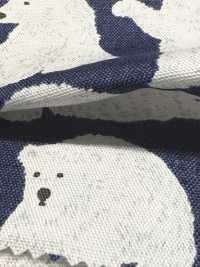 850601 Oxford Denim X Animal = Urso Polar[Têxtil / Tecido] VANCET Foto secundária