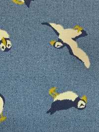850602 Oxford Denim X Animal = Puffin[Têxtil / Tecido] VANCET Foto secundária