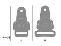 IB-KT YKK IB-KT Tipo De Liberação Lateral[Fivelas E Anel] YKK Foto secundária