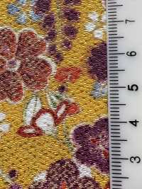 KKP2338-D-HNCRS Futako Chirimen Flor Chirashi[Têxtil / Tecido] Uni Textile(Komon Studio) Foto secundária