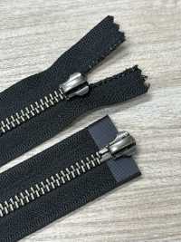 5RGTHMMR-OUTLET Zíper Metálico Tamanho 5, Prata Antiga, Separador De Duas Vias YKK Foto secundária