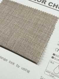 B7395Z Tecido De Chambray Com Textura Semelhante Ao Linho E Tecido Elástico Dobrado Ao Meio.[Têxtil / Tecido] VANCET Foto secundária