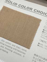 B1611Z Linho Com Acabamento Ultra Wash, Sarja 2/2, Meio Dobrado[Têxtil / Tecido] VANCET Foto secundária