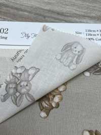 AP62202 Meus Amigos Fofinhos Tear De Animais (Redondo)[Têxtil / Tecido] COSMO TEXTILE Foto secundária