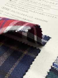 B5755Z 20 Camisas De Flanela Xadrez De Fio Simples, Dobradas Ao Meio[Têxtil / Tecido] VANCET Foto secundária