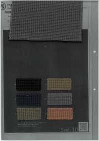 1078609DG Fio Com Pontas Abertas, Malha Waffle Bem Fechada Com Acabamento Desgastado.[Têxtil / Tecido] TAKISADA NAGOYA Foto secundária