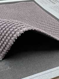 1078609DG Fio Com Pontas Abertas, Malha Waffle Bem Fechada Com Acabamento Desgastado.[Têxtil / Tecido] TAKISADA NAGOYA Foto secundária