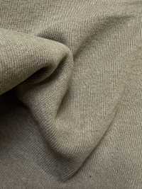 1078610DG Fio Com Extremidades Abertas, Malha Circular Canelada Bem Fechada Com Acabamento Desgastado.[Têxtil / Tecido] TAKISADA NAGOYA Foto secundária