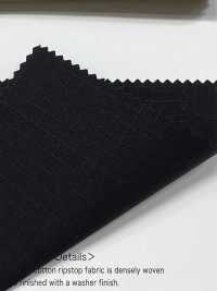 OGN-2030-KB Ripstop Orgânico Lavado[Têxtil / Tecido] TIPICO (Têxtil Kuwamura) Foto secundária