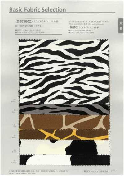 B88306Z Sarja com estampa animal 20s