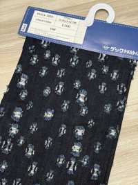 WALA-30ID Denim Waracut Com Padrão De Quadrados Aleatórios[Têxtil / Tecido] DUCK TEXTILE Foto secundária