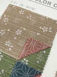 B88235Z Tecido Shantung, Estampa Japonesa (Impressão Em Ambos Os Lados), Dobrado Ao Meio[Têxtil / Tecido] VANCET Foto secundária