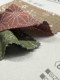 B88235Z Tecido Shantung, Estampa Japonesa (Impressão Em Ambos Os Lados), Dobrado Ao Meio[Têxtil / Tecido] VANCET Foto secundária