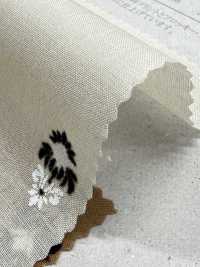 KKH800F-4 80- Algodão Lawn, Tingido Com Pigmento, Acabamento Floculado.[Têxtil / Tecido] Uni Textile(Komon Studio) Foto secundária