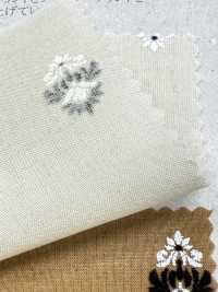 KKH800F-4 80- Algodão Lawn, Tingido Com Pigmento, Acabamento Floculado.[Têxtil / Tecido] Uni Textile(Komon Studio) Foto secundária